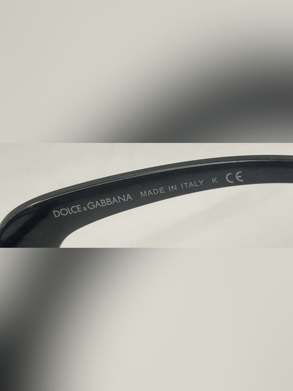 Dolce & Gabbana DD8063 Black Oval Sunglasses Frames Only - Picture 7 of 8
